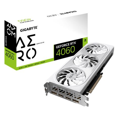 tarjeta de video gigabyte gvn4060aero oc8gd